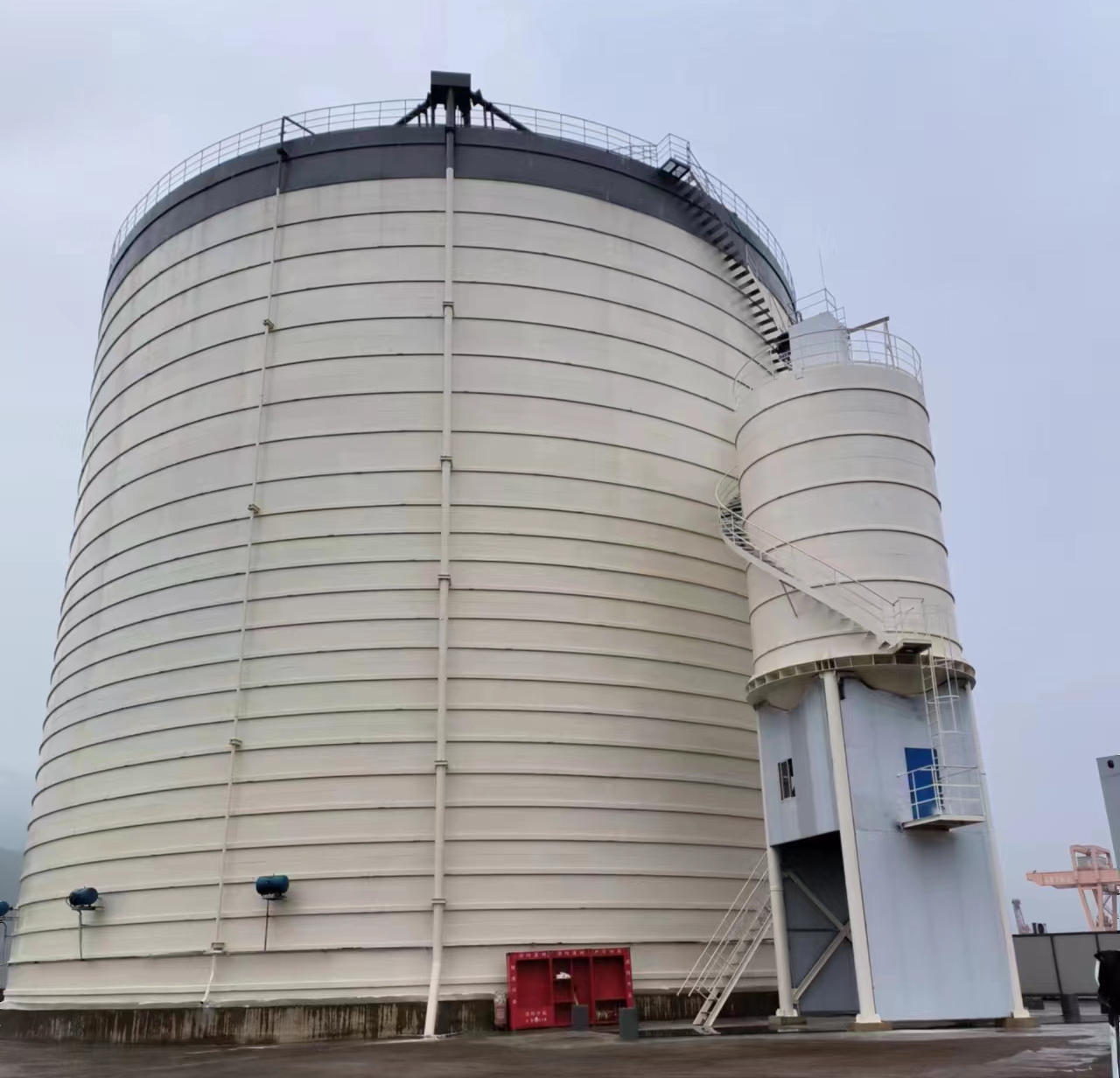 开福10万吨水泥钢板库