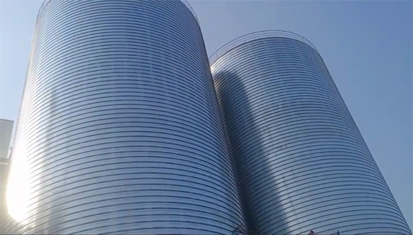 开福2座混凝土高架卷板仓